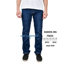Baron Класичні джинси синього кольору Classic fit 32-38 4022