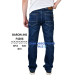 Baron Класичні джинси синього кольору Classic fit 32-42 4206