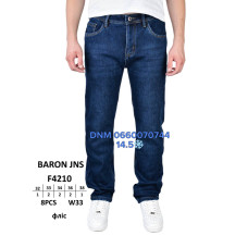 Baron Класичні джинси синього кольору Classic fit 32-38 4210