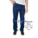 Baron Класичні джинси синього кольору Classic fit  4211