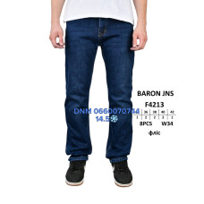 Baron Класичні джинси синього кольору Classic fit 34-42 4213