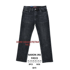 Baron Класичні джинси сірого кольору Classic fit 34-44 4515
