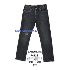 Baron Класичні джинси сірого кольору Classic fit 32-42 4516