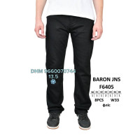 Baron Класичні джинси чорного кольору Classic fit 30-38 6405