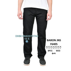 Baron Класичні джинси чорного кольору Classic fit 30-38 6405