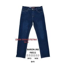 Baron Класичні джинси синього кольору Classic fit 34-44 6511