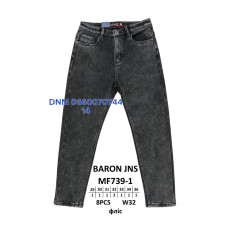 Baron Мом джинси сірого кольору Mom fit 29-36 739-1