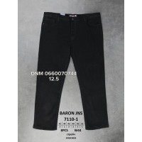 Baron Класичні джинси чорного кольору Classic fit 42-52 7110-1