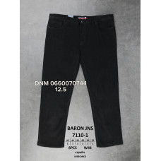Baron Класичні джинси чорного кольору Classic fit 42-52 7110-1