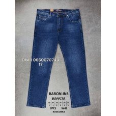 Baron Класичні джинси синього кольору Classic fit 40-50 9578