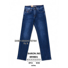Baron Класичні джинси синього кольору Classic fit 30-38 9801