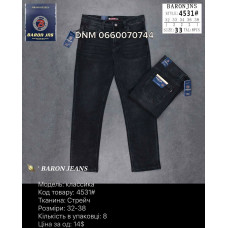 Baron Класичні джинси чорного кольору Classic fit 32-38 4531