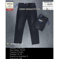 Baron Класичні джинси сірого кольору Classic fit 32-42 4532