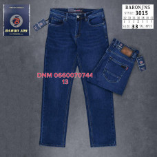 Baron Класичні джинси синього кольору Classic fit 32-42 3015