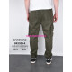 Baron Джогери брюки хакі кольору з боковими кишенями Jogger fit 28-36 1929-4