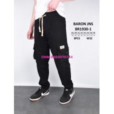 Baron Джогери брюки чорного кольору Joggers 29-38 1930-1