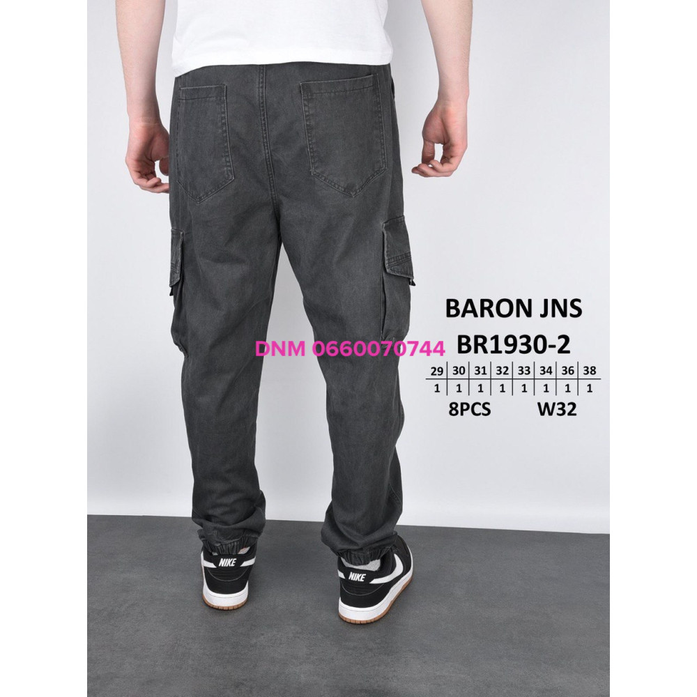 Baron Джогери брюки сірого кольору Joggers 29-38 1930-2