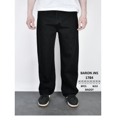 Baron Баггі джинси чорного кольору Baggy 28-36 1784