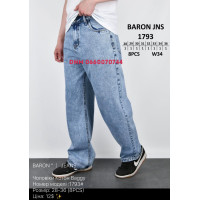 Baron Баггі джинси блакитного кольору Baggy 28-36 1793
