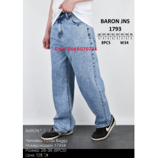Baron Баггі джинси блакитного кольору Baggy 28-36 1793