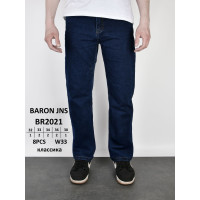 Baron Класичні джинси синього кольору Classic fit 32-38 2021