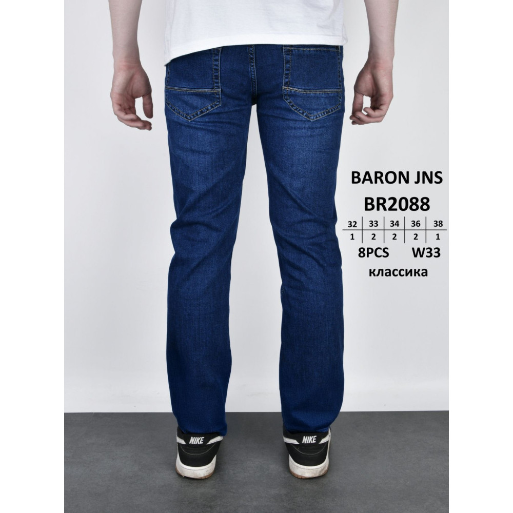 Baron Класичні джинси синього кольору Classic fit 32-38 2088