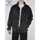 Baron Куртка джинсова сірого кольору стрейч 2XL-7XL 838