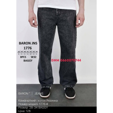 Baron Баггі джинси сірого кольору Baggy 28-34 1776