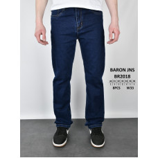 Baron Класичні джинси синього кольору Classic fit 30-38 2018