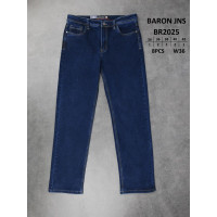 Baron Класичні джинси синього кольору Classic fit 34-42 2025