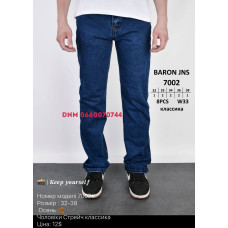 Baron Класичні джинси синього кольору Classic fit 32-38 7002