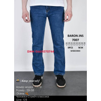 Baron Класичні джинси синього кольору Classic fit 29-38 7007