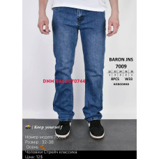 Baron Класичні джинси синього кольору Classic fit 32-38 7009