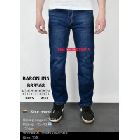 Baron Класичні джинси синього кольору Classic fit 32-42 9568