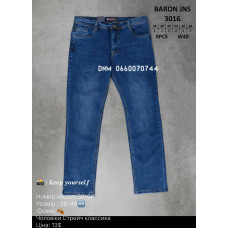 Baron Класичні джинси синього кольору Classic fit 38-48 3016