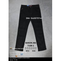 Baron Класичні джинси чорного кольору Classic fit 29-38 7108-1