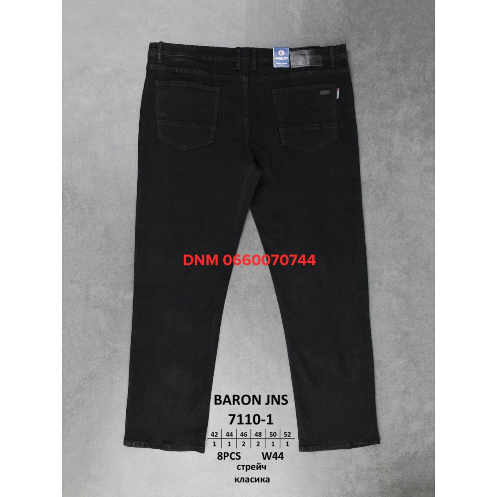 Baron Класичні джинси сірого кольору Classic fit 42-52 7110-1