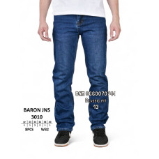 Baron Класичні джинси синього кольору Classic fit 32-40 3010