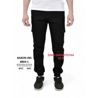 Baron Джогери джинси чорного кольору Jogger 28-34 8864-1