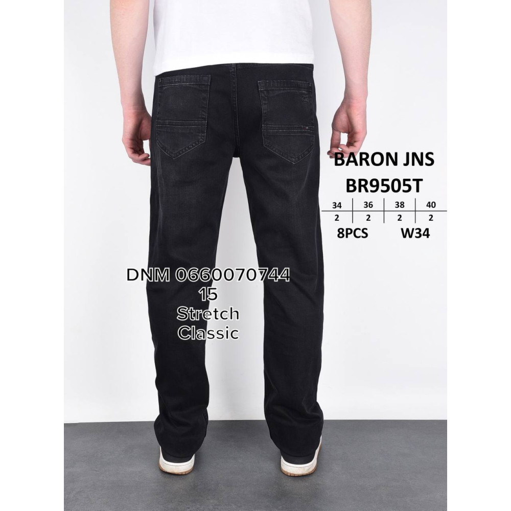 Baron Класичні джинси сірого кольору Classic fit 34-40 9505