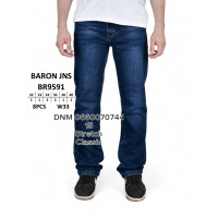 Baron Класичні джинси синього кольору Classic fit 32-40 9591