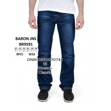 Baron Класичні джинси синього кольору Classic fit 32-40 9591