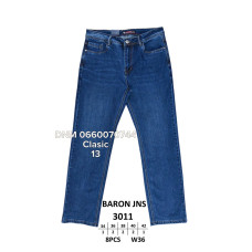 Baron Класичні джинси синього кольору Classic fit 34-42 3011