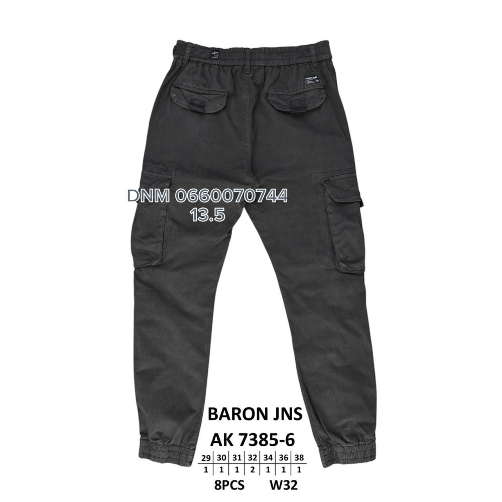 Baron Джогери брюки сірого кольору Joggers 29-38 7385-6