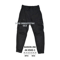 Baron Джогери брюки чорного кольору Joggers 30-38 8502-1