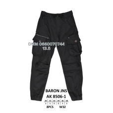 Baron Джогери брюки чорного кольору Joggers 30-38 8506-1