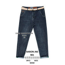Baron Мом джинси синього кольору Mom fit 28-36 901