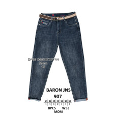Baron Мом джинси синього кольору Mom fit 30-38 907