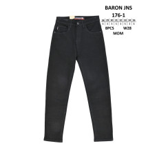 Baron Мом джинси чорного кольору Mom fit 28-36 176-1