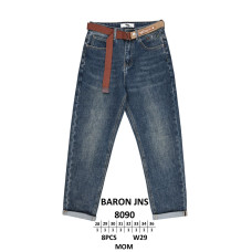 Baron Мом джинси іржавого кольору Mom fit 28-36 8090